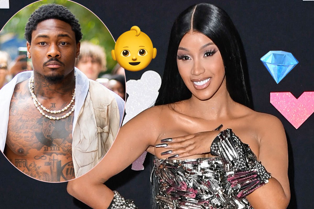 Cardi B Has Her Stefon Diggs Sons Umbilical Cord