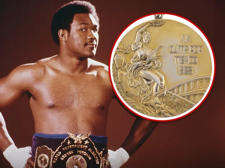 George Foreman's 1968 Olympic Gold Medal Hits Auction Block