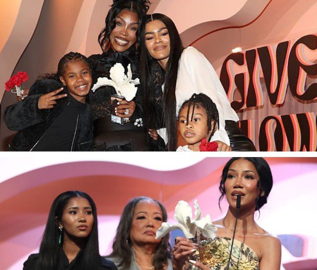 JHENE AIKO AND TEYANA TAYLOR BRING THEIR KIDS TO FEMME