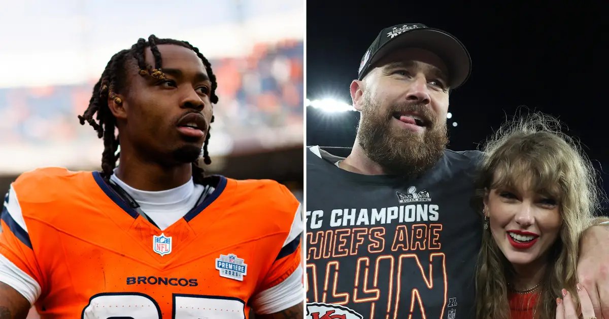 Jahdae Barron Name Drops Taylor Swift After Hitting Travis Kelce