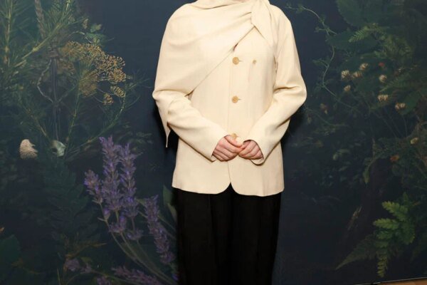 Jessie Buckley in Kallmeyer at the Hamnet New York Screening