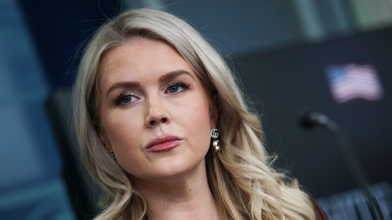 Karoline Leavitt's Older Husband's Absence At Turkey Pardon Hints...