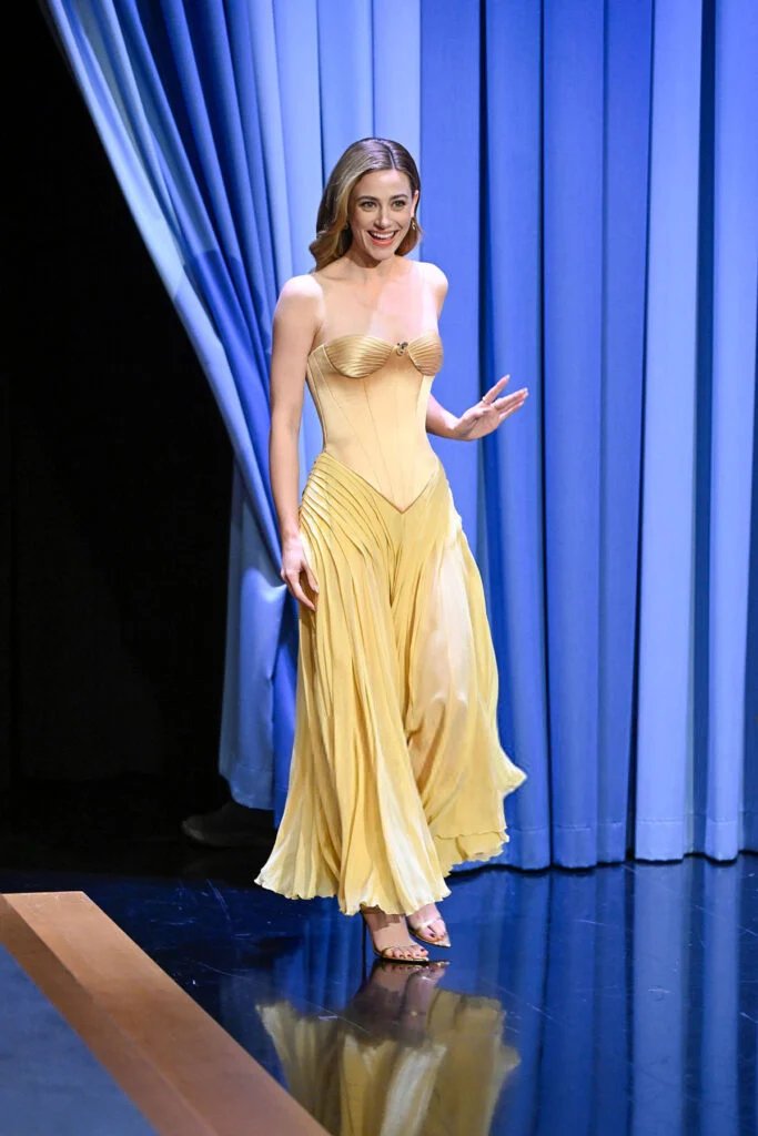 Lili Reinhart Channels 1930s Glamour on Jimmy Fallon