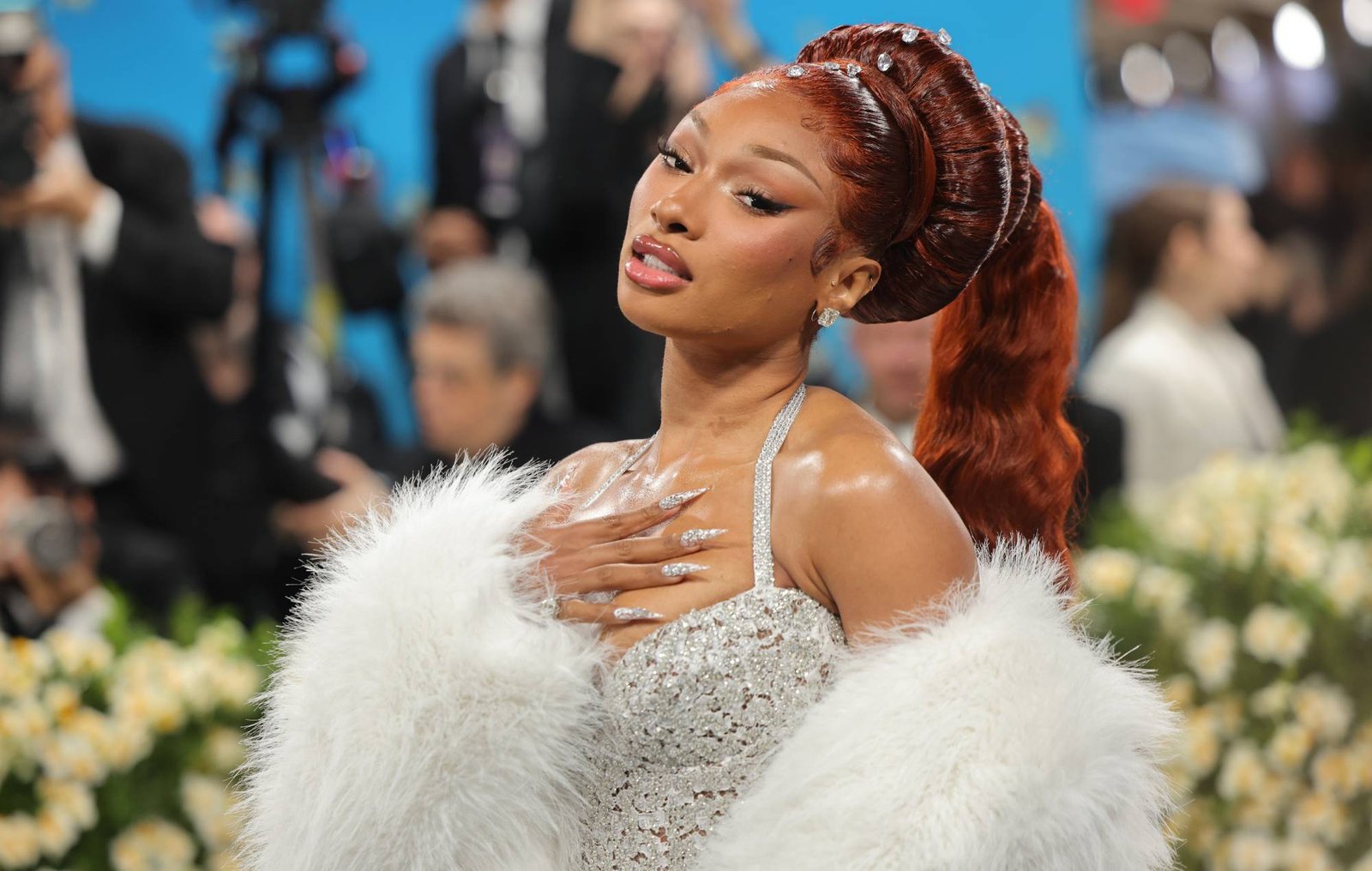 Megan Thee Stallion gives Thanksgiving meals to nearly 2,000 fami...