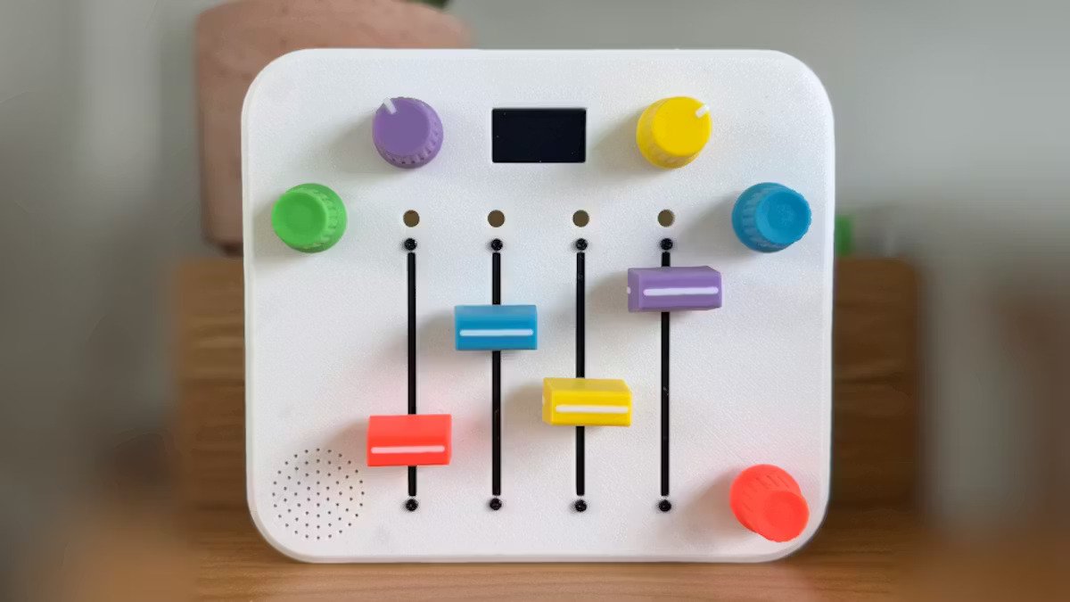 New 3D-Printed Synthesizer Turns Toddler Playtime Into Electronic...