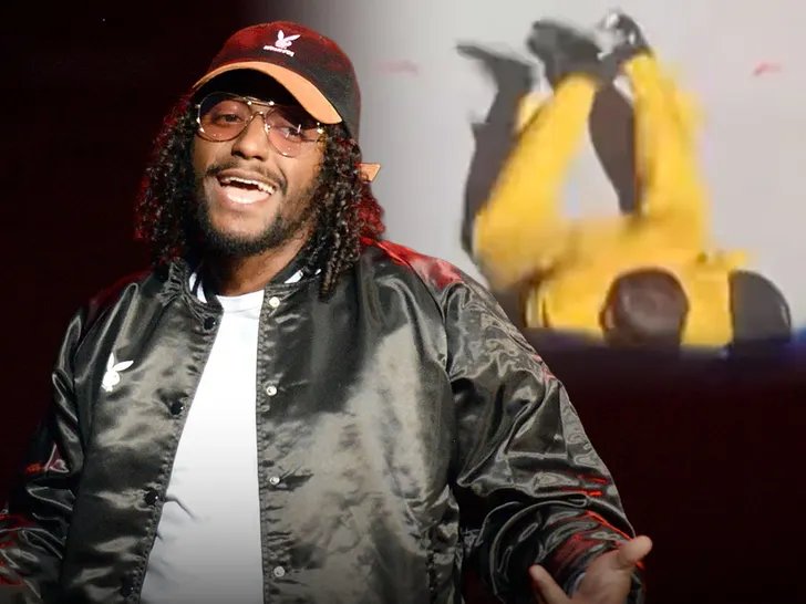 RB Singer Lloyd Faceplants Onstage on Video