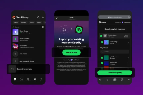 Spotify Fires Back Against Apple with Playlist Transferring