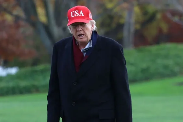 Trump Seems to Get Stuck on His Other Foot While.webp