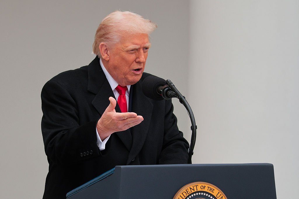 Trump’s Big Power Moment Derails When a Surprise Interruption Pus...