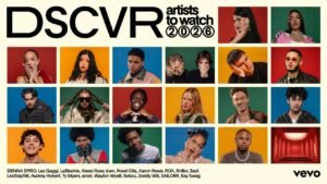 Vevo dscvr artists to watch 2026 Sienna Spiro Alessi Rose