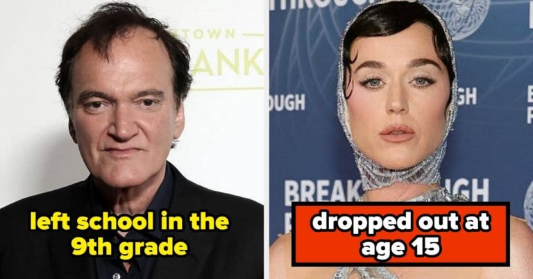 15 Celebs Who Didn’t Finish High School