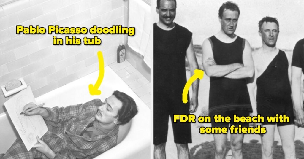 49 Mind-Blowing Candid Photos Of Historical Icons