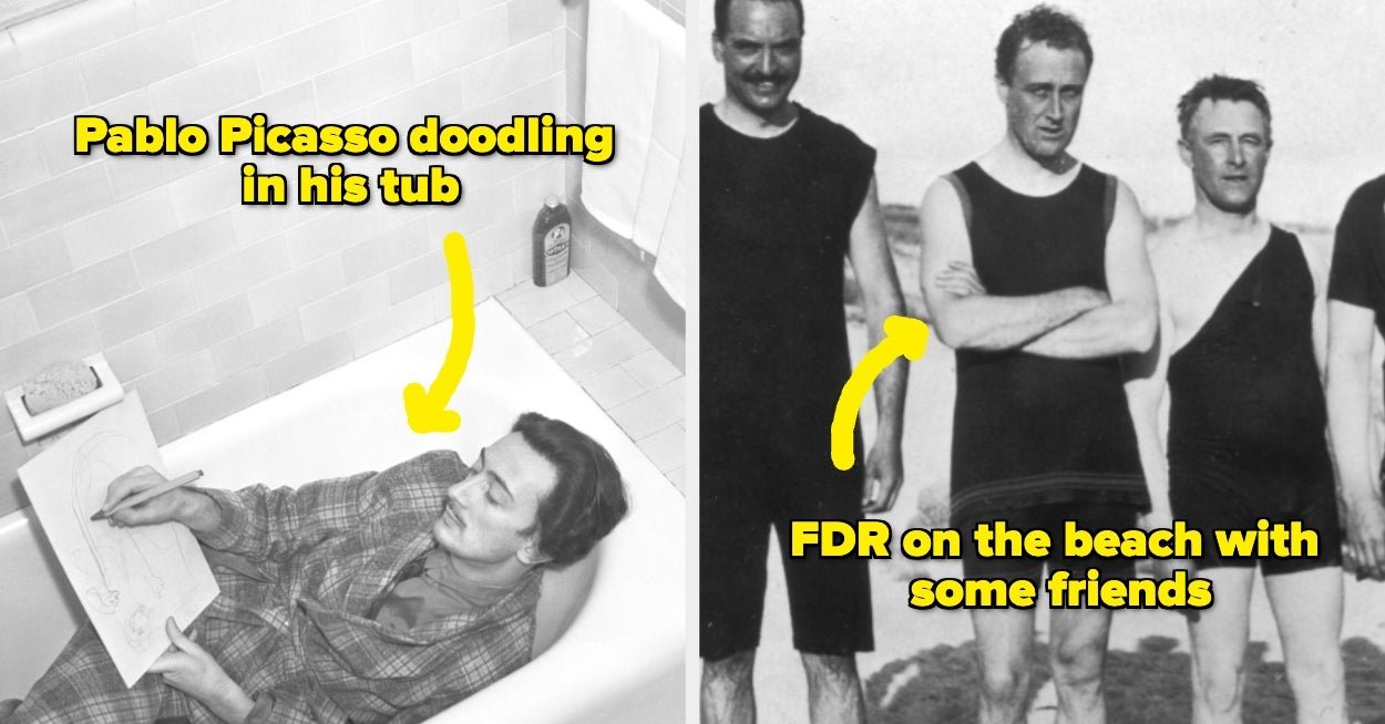 49 Mind-Blowing Candid Photos Of Historical Icons