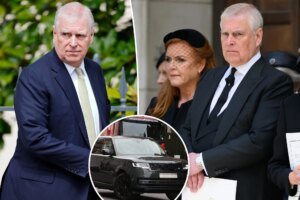 Andrew Mountbatten-Windsor's first public appearance