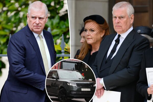 Andrew Mountbatten-Windsor's first public appearance