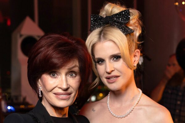 Sharon Osbourne and Kelly Osbourne celebrating her 40th birthday at The Loft