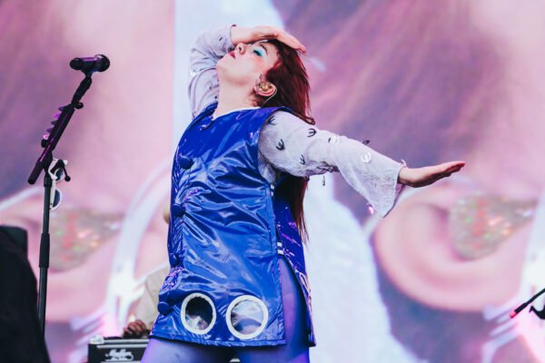 CMAT live at Glastonbury 2025. Credit: Andy Ford for NME