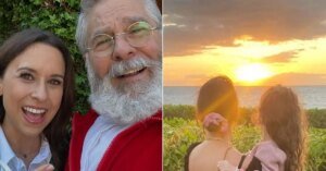 Lacey Chabert with daughter