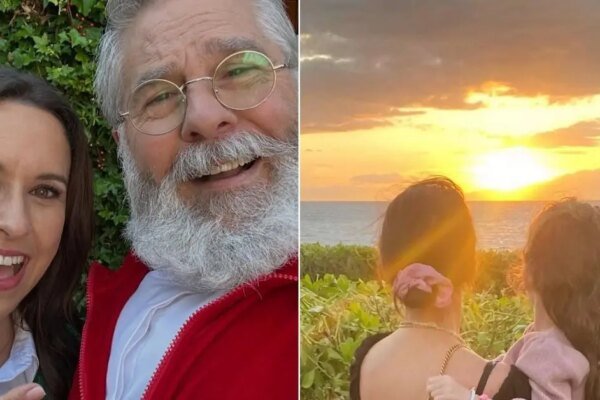 Lacey Chabert with daughter