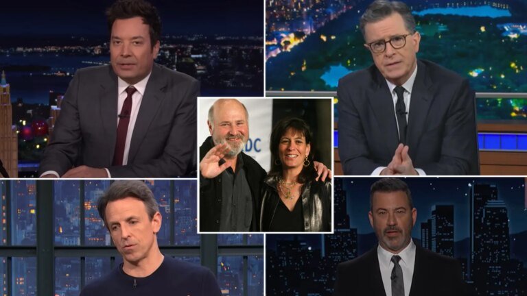 Late Night Hosts Slam ‘Hateful and Vile’ Donald Trump While Reacting to Rob Reiner’s Murder