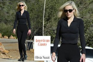 Olivia Nuzzi hiking