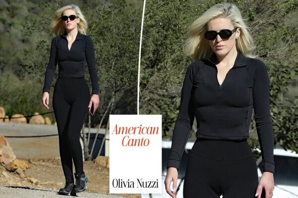 Olivia Nuzzi hiking