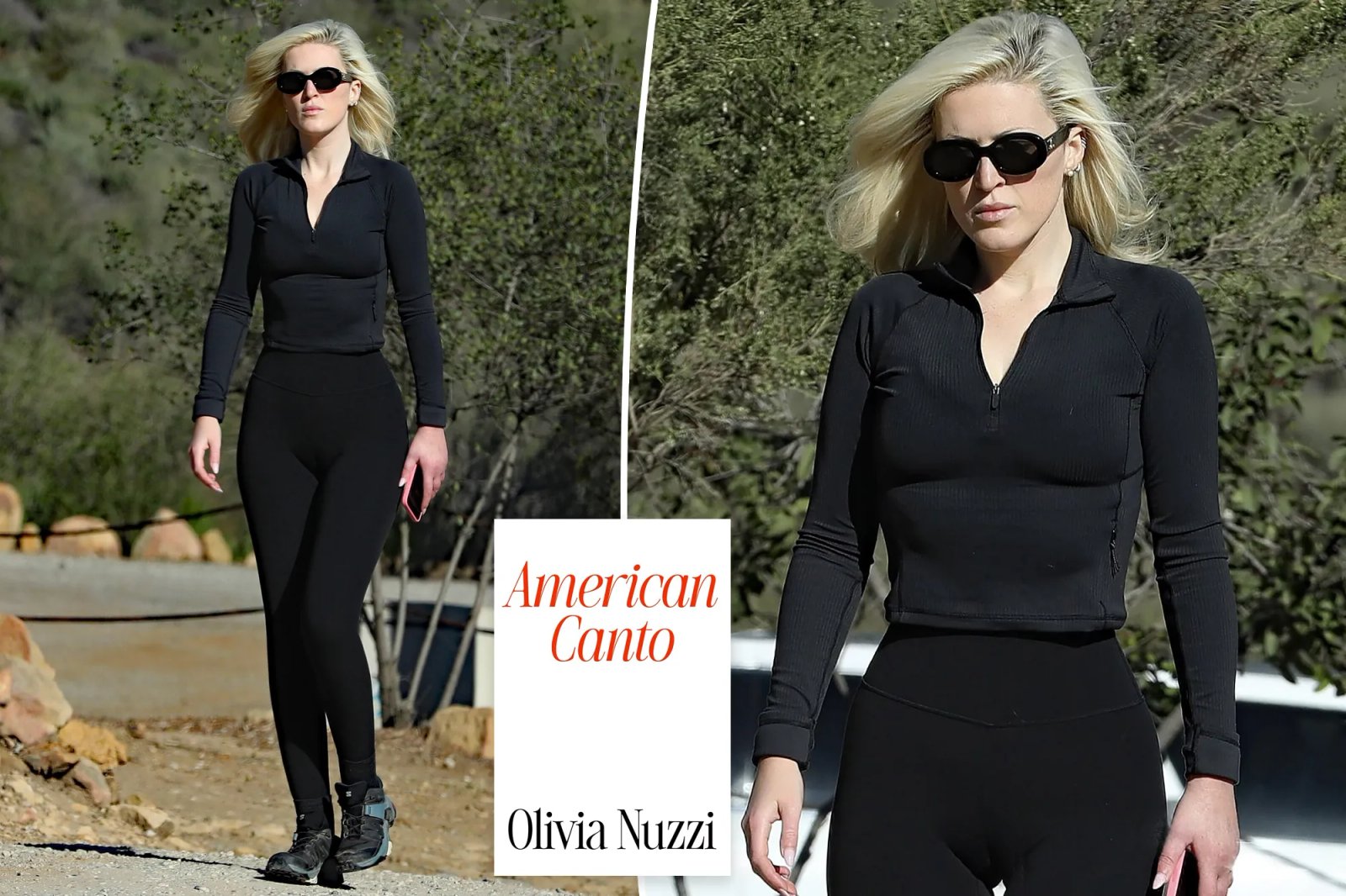 Olivia Nuzzi hiking
