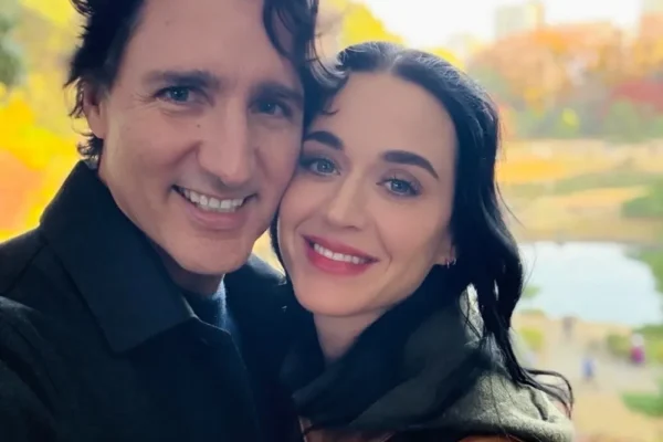 Katy Perry and Justin Trudeau