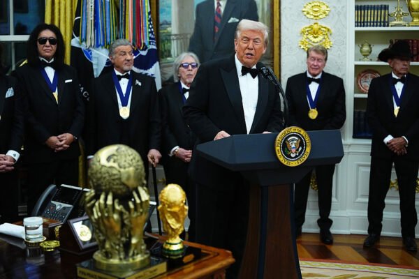 Trump Big Kennedy Center Moment Derails as Fans Ignored His Speech and Zeroed In on the Visibly Uncomfortable Woman in Blue
