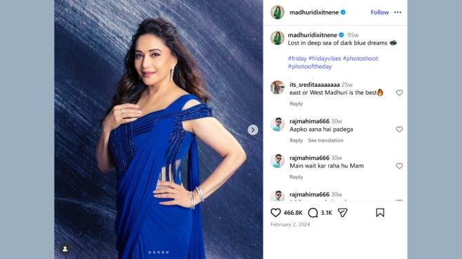 'You Can't Be Madhuri Dixit Anywhere'